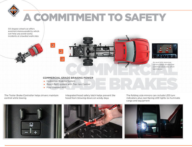 International Truck CV Series - Safety Features