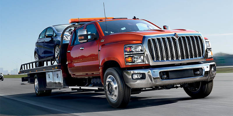 International Truck CV Series - Rollback Tow Truck